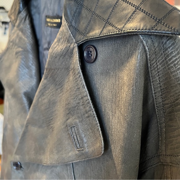 Vintage Mario Valentino leather jacket - Picture 3 of 13